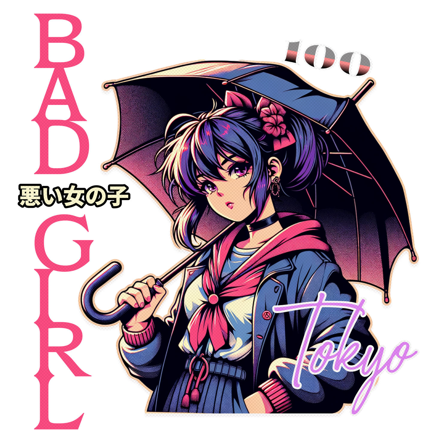 Bad Girl Anime Chick