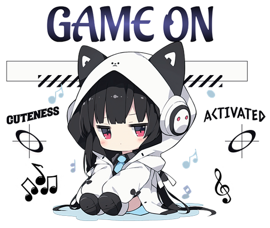 Game On Cute Anime Girl